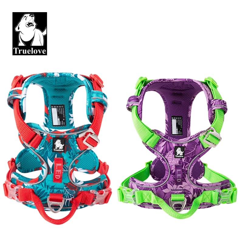 Truelove harnais pour chien de compagnie Camouflage réfléchissant en Nylon harnais pour chien édition spéciale facile à ajuster TLH5653