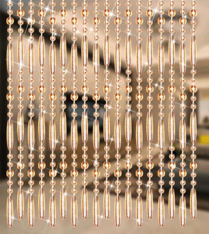 Rideau de perles Feng Shui en plastique acrylique et cristal, à la mode, cloison de salon intérieure, décoration de la maison, rideau de porte