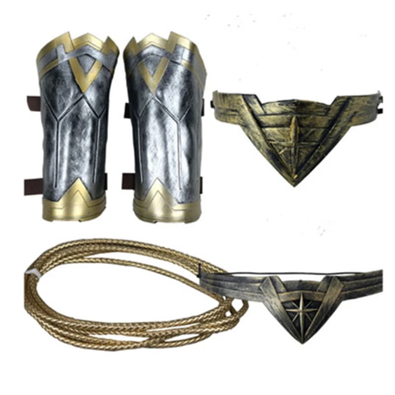 Brassard de Cosplay de Princesse Diana pour Femme, Costume d'Halloween, Diadème de Poignet, Accessoires