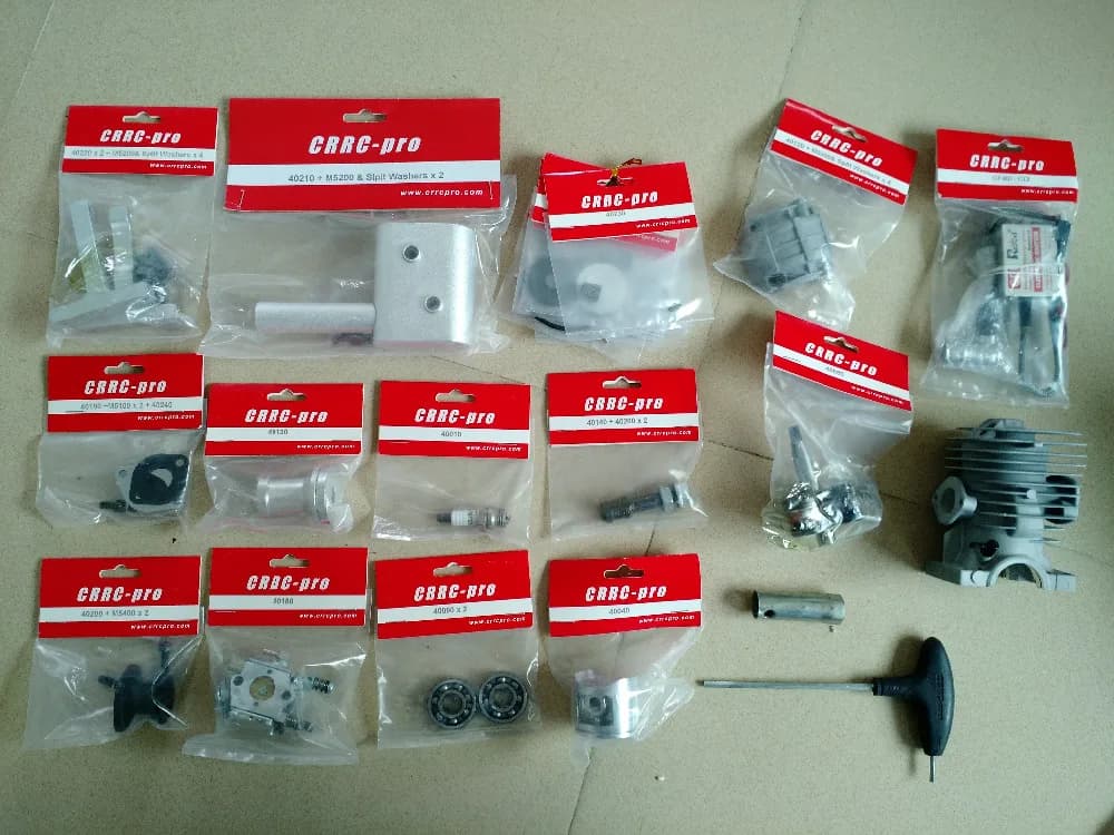 Pièces d'origine pour moteur à essence CRRCpro GF40i 40cc, moteur doré pour avion RC