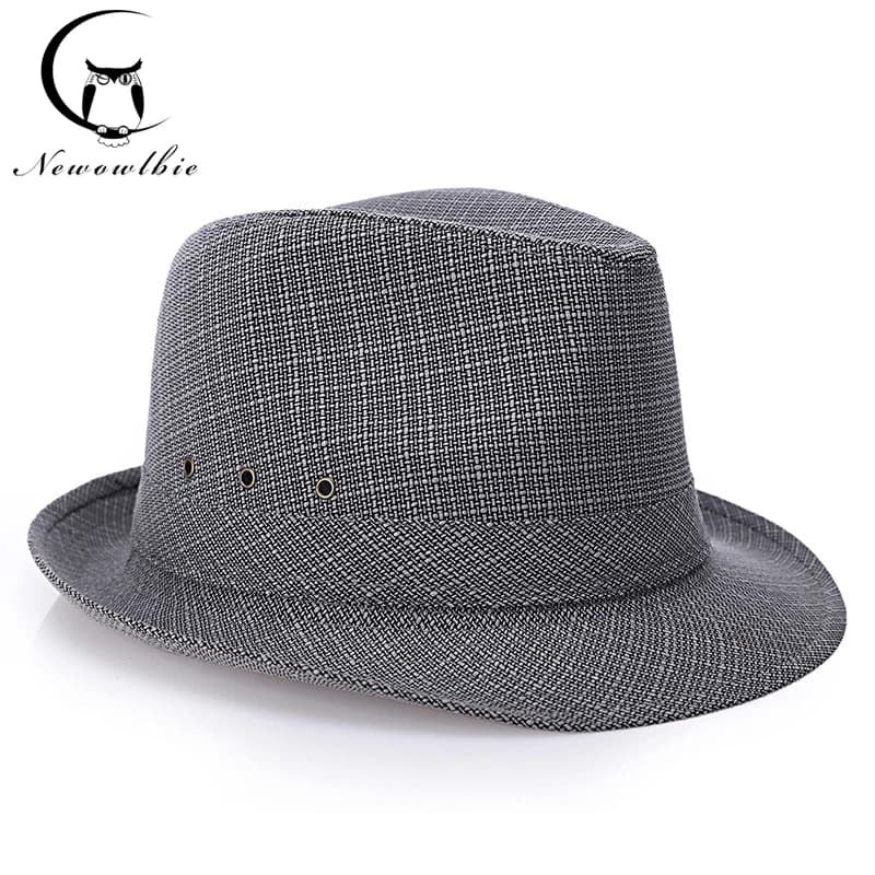 Chapeaux de Jazz rétro anglais pour hommes, 4 tailles 57 58 59 60CM, chapeau de paille, nouvelle mode femmes hommes, chapeau de soleil