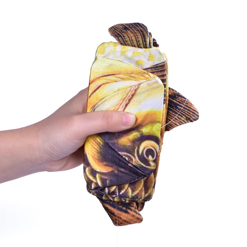 54 cm nouveau poisson apparaissant tours de Magie gros plan Magia poisson apparaissant du étui à cartes Magie Illusion Gimmick accessoires magique