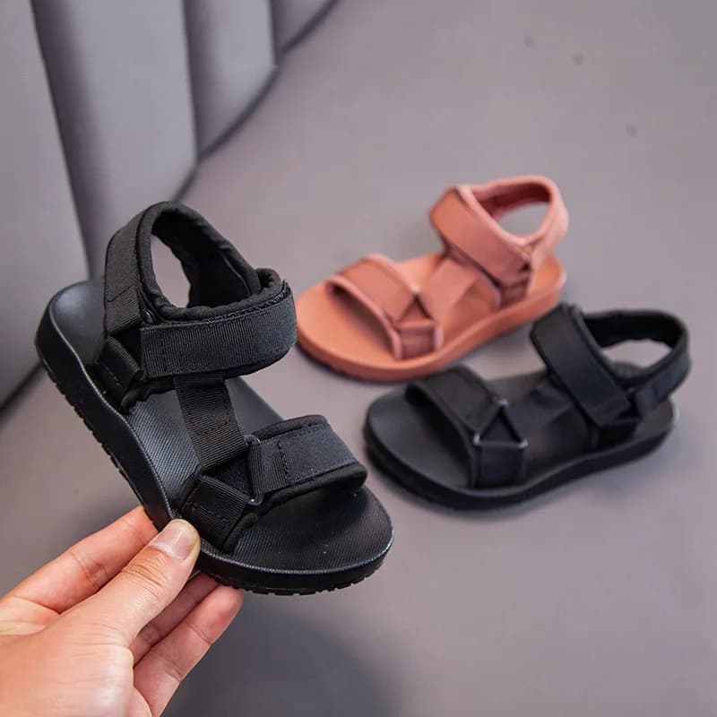 Garçons sandales été enfants chaussures mode léger doux appartements enfant en bas âge bébé filles sandales infantile décontracté plage