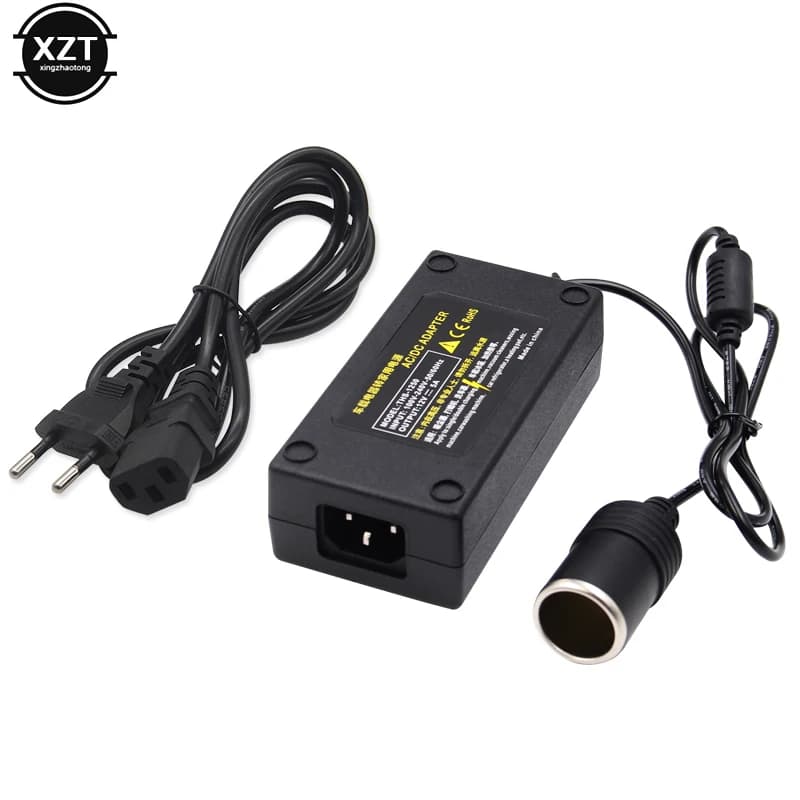 Convertisseur d'alimentation AC DC 110V 220V à 12V 5A, allume-cigare Laguna, prise de chargeur pour aspirateur de voiture, adaptateur de