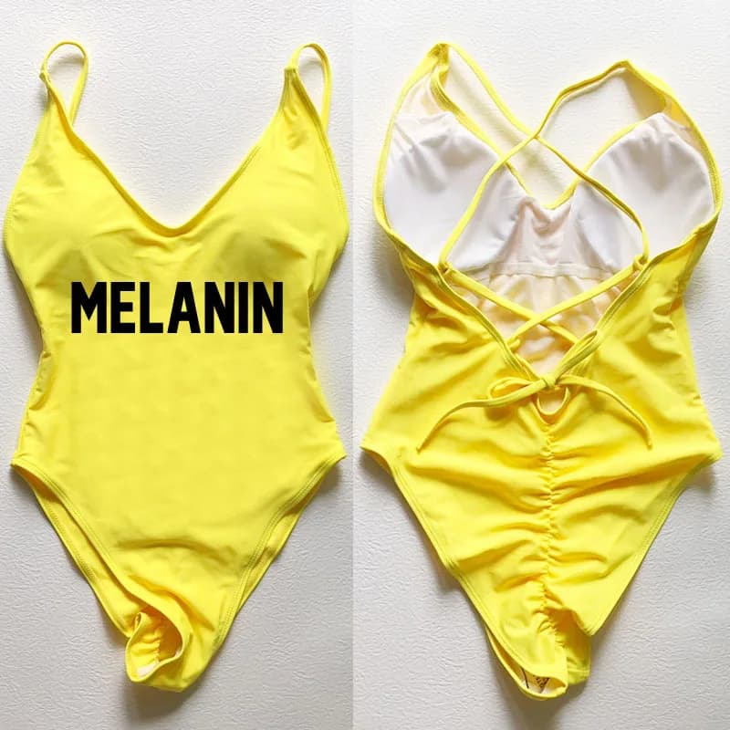 Maillot de bain une pièce rembourré, Sexy, avec bretelles réglables, pour femmes