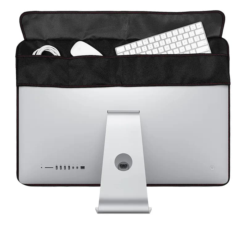 Housse en tissu Oxford souple pour ordinateur de bureau Apple Imac 27/21,5 pouces, housse anti-poussière pour moniteur, étui de Protection pour