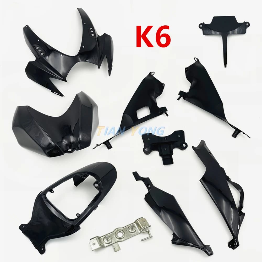 Injection de pièces en plastique pour Suzuki GSXRfemale, accessoires de moto, composants de carénage, haute qualité, GSPoly K6 750 2006 06-07, 2007