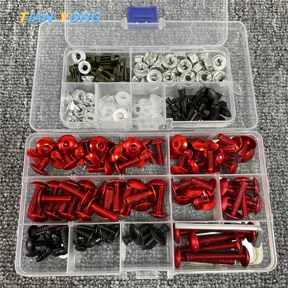 Kit de boulons de carénage de moto, accessoires d'écrou de moto, tambours de travail, vis pour Piaggio pa gts 300 sprint px lx primavera
