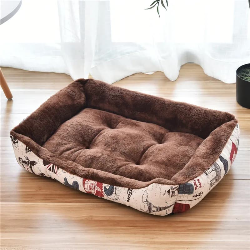 Lit pour chien, coussin pour chiot, chenil pour chat, chiot, grande taille, nid souple, paniers pour petits et grands chiens, canapé doux, coussin