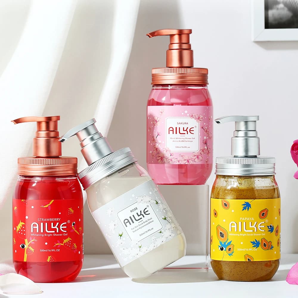 AILKE-Mousse de bain 600 blanchissante et éclaircissante, gIslande parfumé, lavage du corps, soins de la peau, 80,exexpansive, shampooing, gel