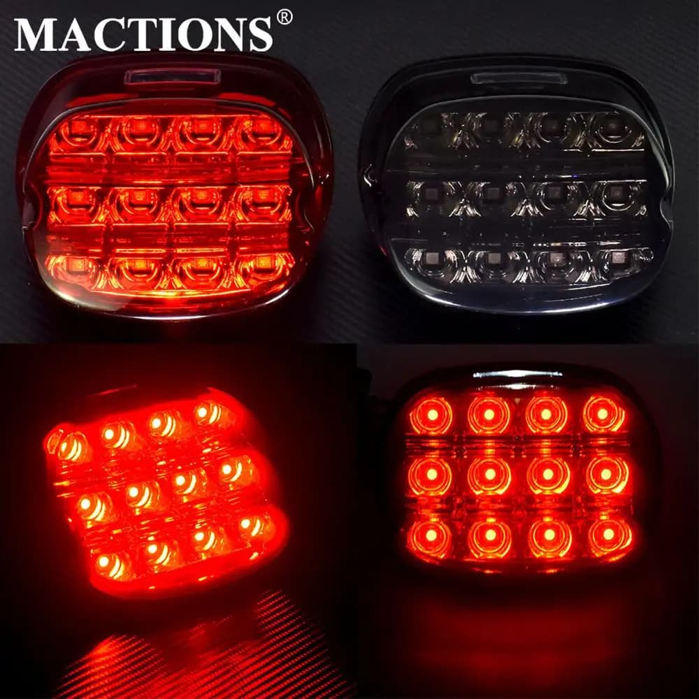 Feu arrière de frein Led pour motos, adapté à Harley Touring Electra Glide Road Glide Softail Sportster XL883 XL48 Dyna FLD Fat Boy