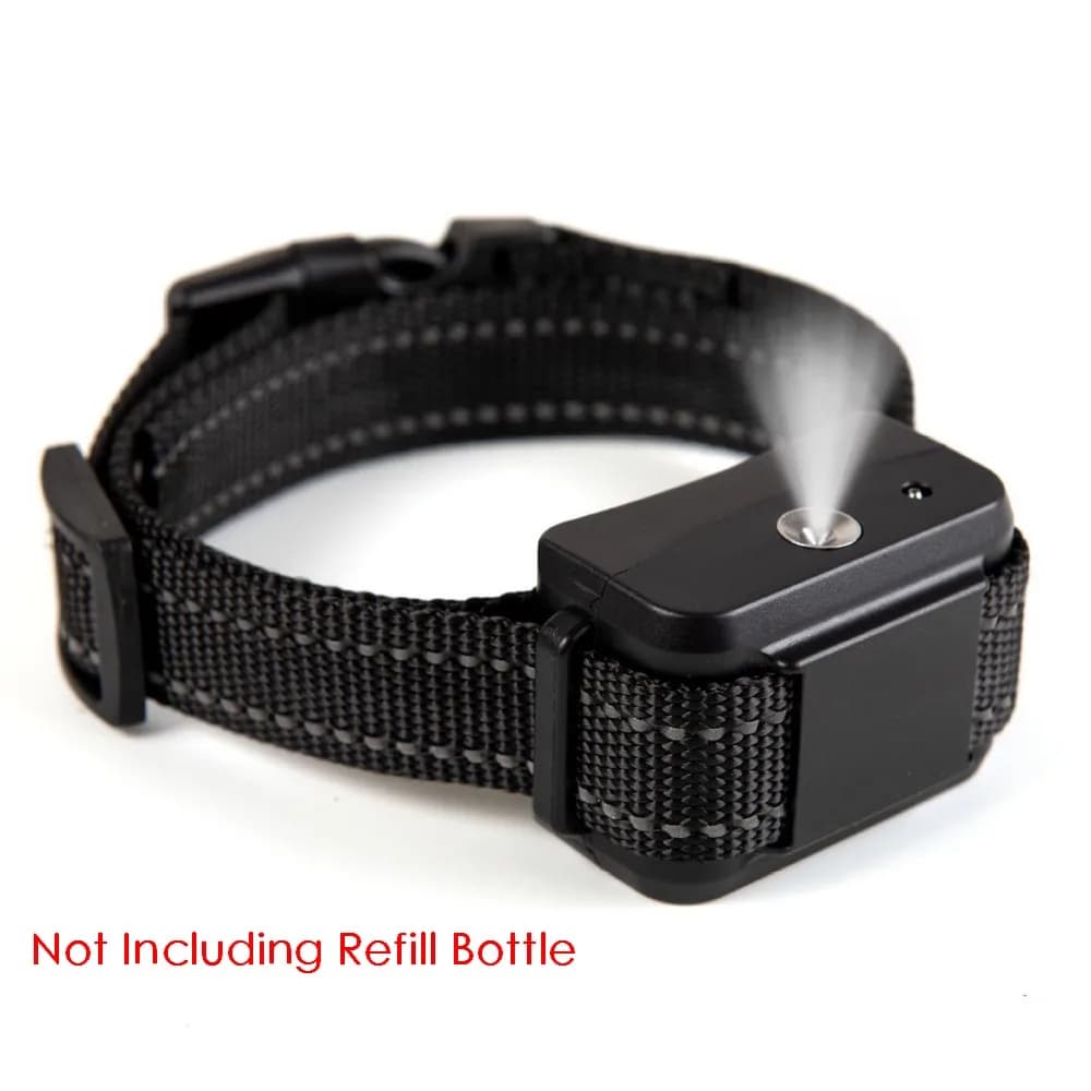 Collier d'entraînement en Spray pour chien, Rechargeable, étanche, Anti-aboiement, sans choc, entraînement pour arrêter des aboiements humains,