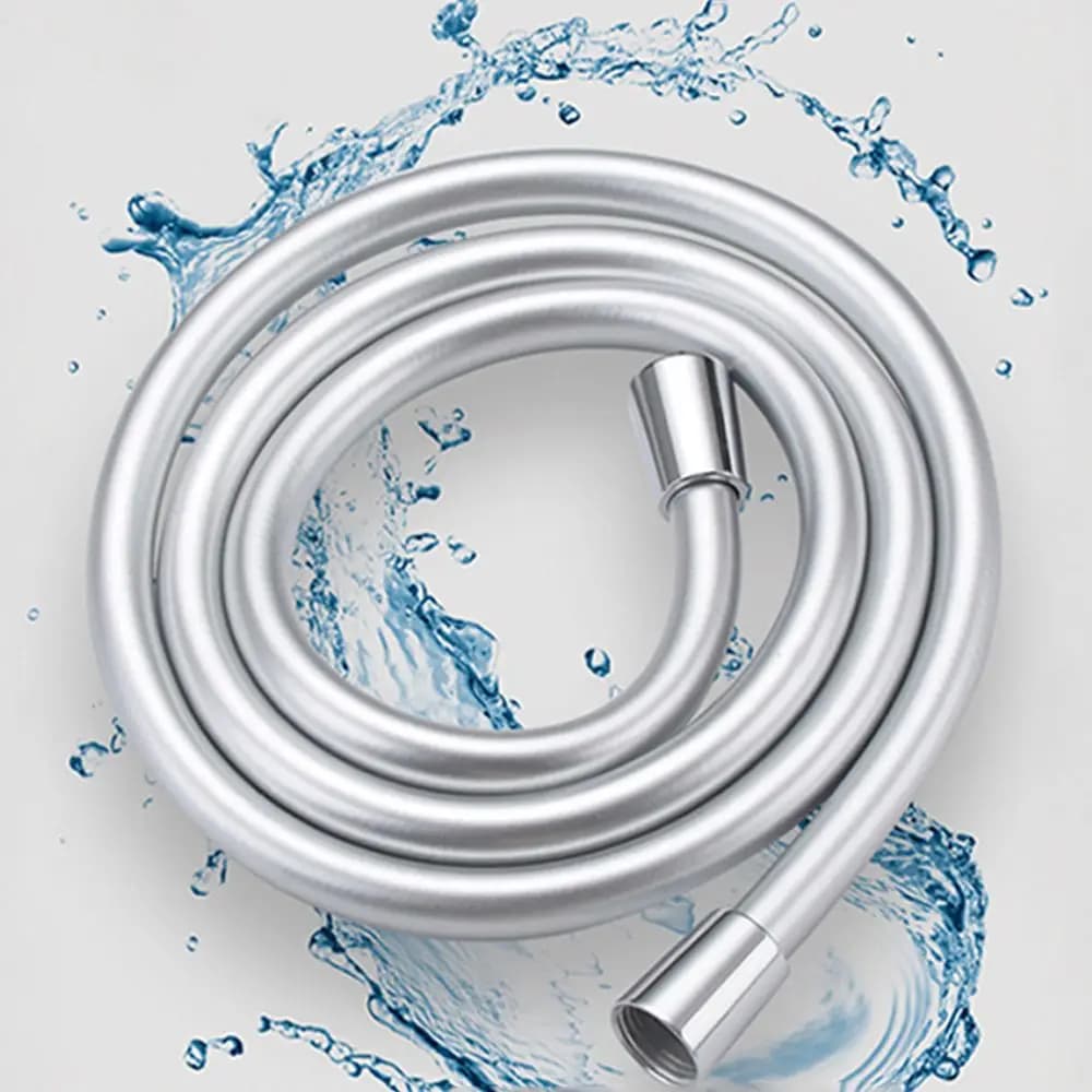 Tuyau flexible pour pommeau de douche en PVC, anti-enroulement, tube d'eau résistant à la pression VPN, tuyau d'extension, tuyau de douche,