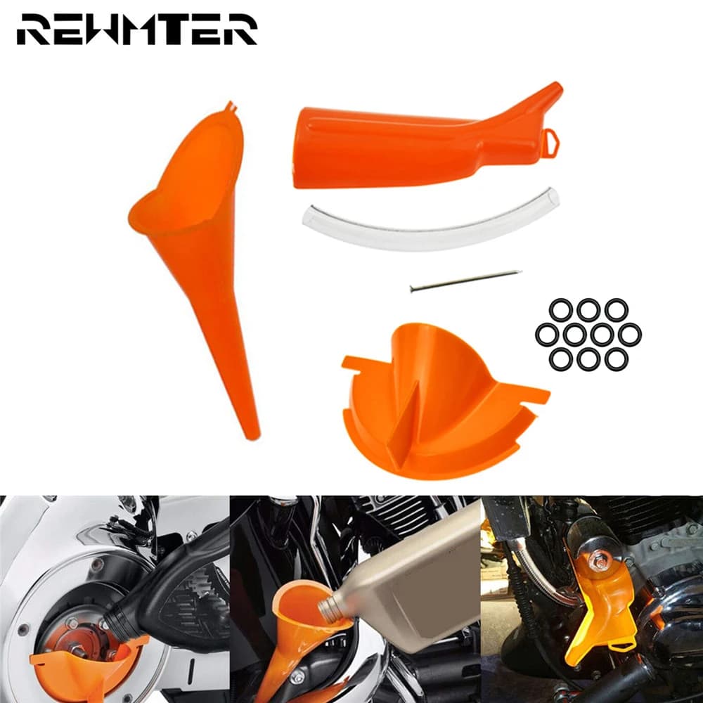 Couvercle d'entonnoir de remplissage d'huile, boîte de Transmission de moto, joint torique d'étanchéité pour Harley Touring Dyna Softail