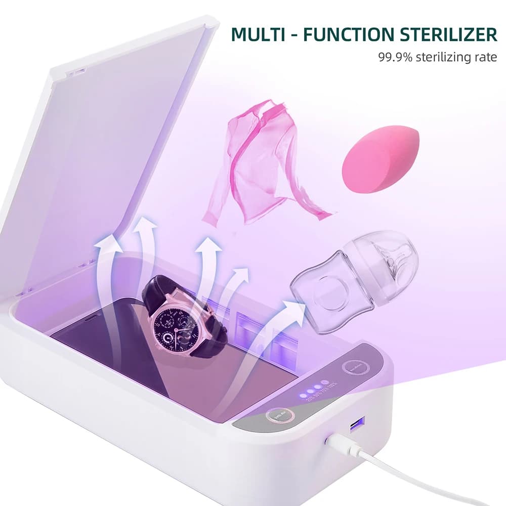 Stérilisateur UV électrique, boîte d'aromathérapie, boîte de désinfection des rayons ultraviolets, Machine antibactérienne pour la vie