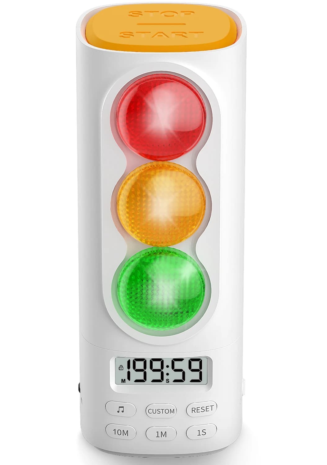 Nouveau minuterie visuelle de feu de circulation intelligente affichage LCD numérique Audio pour les enfants salle de classe maison cuisine jeu
