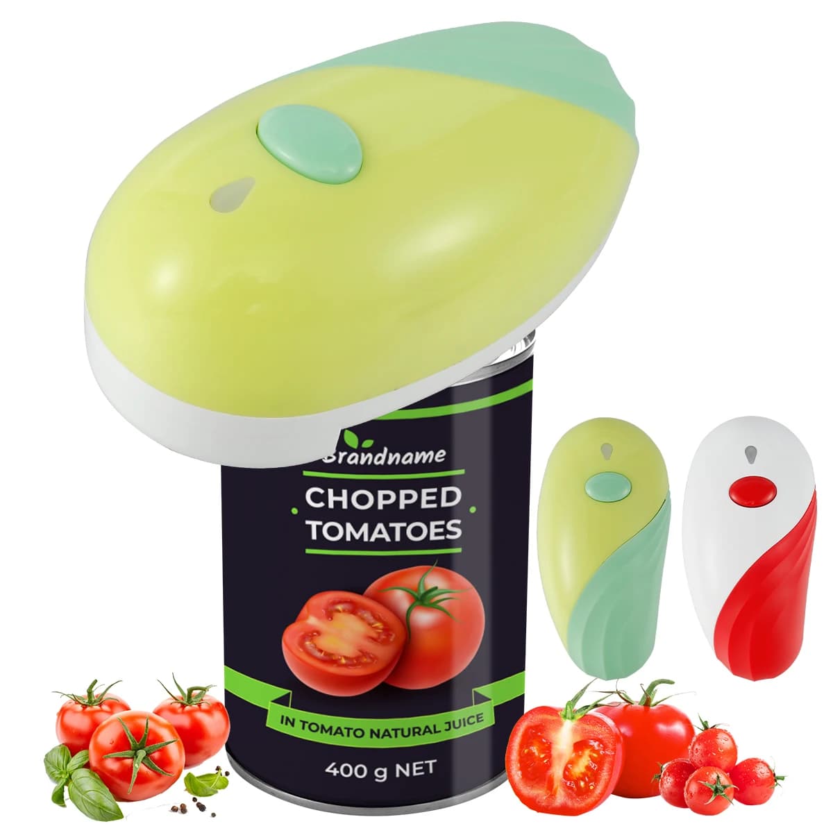 Ouvre-boîte électrique automatique, fonctionnement à une touche, pas de tranchant, déterminer, gadgets de cuisine, outils, 18