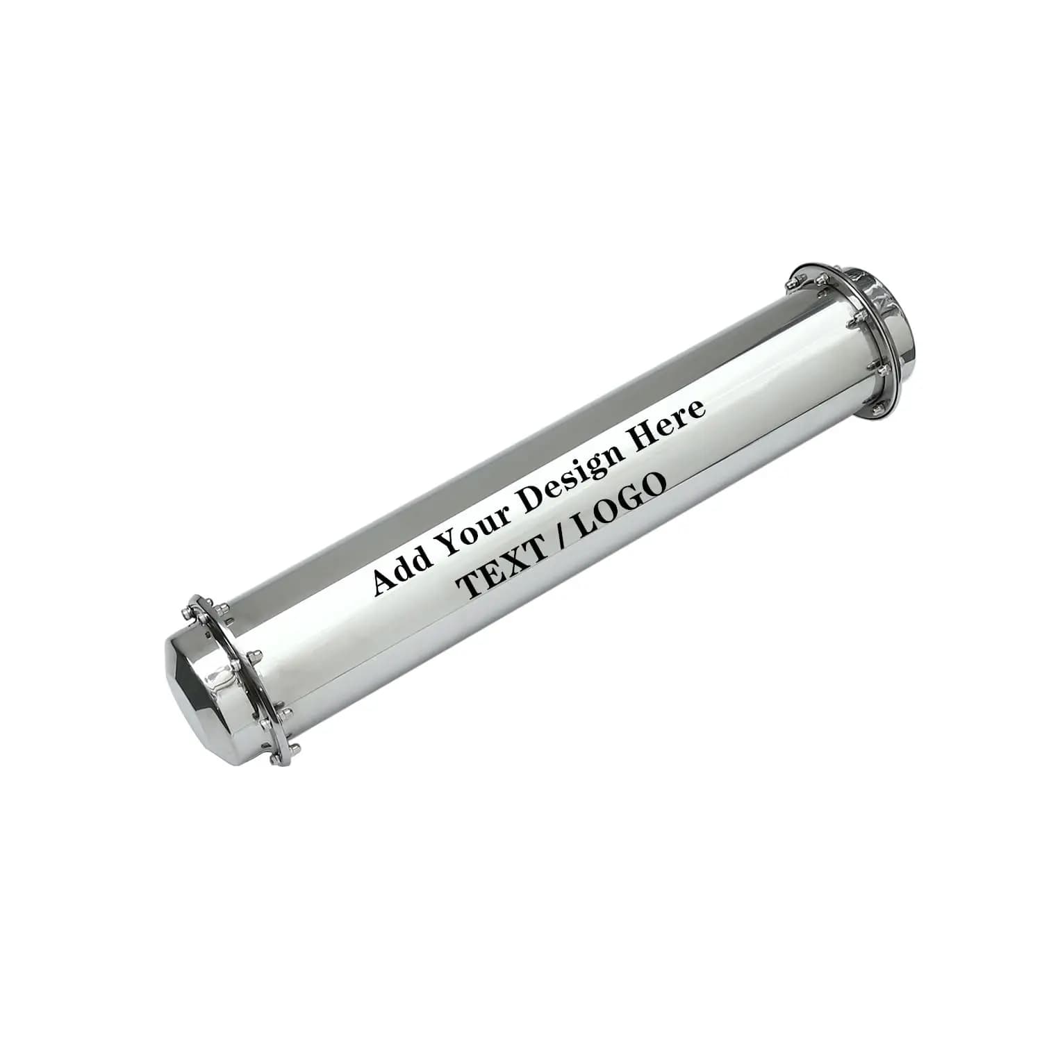 Réservoir de stockage personnalisé en acier inoxydable, capsule temporelle