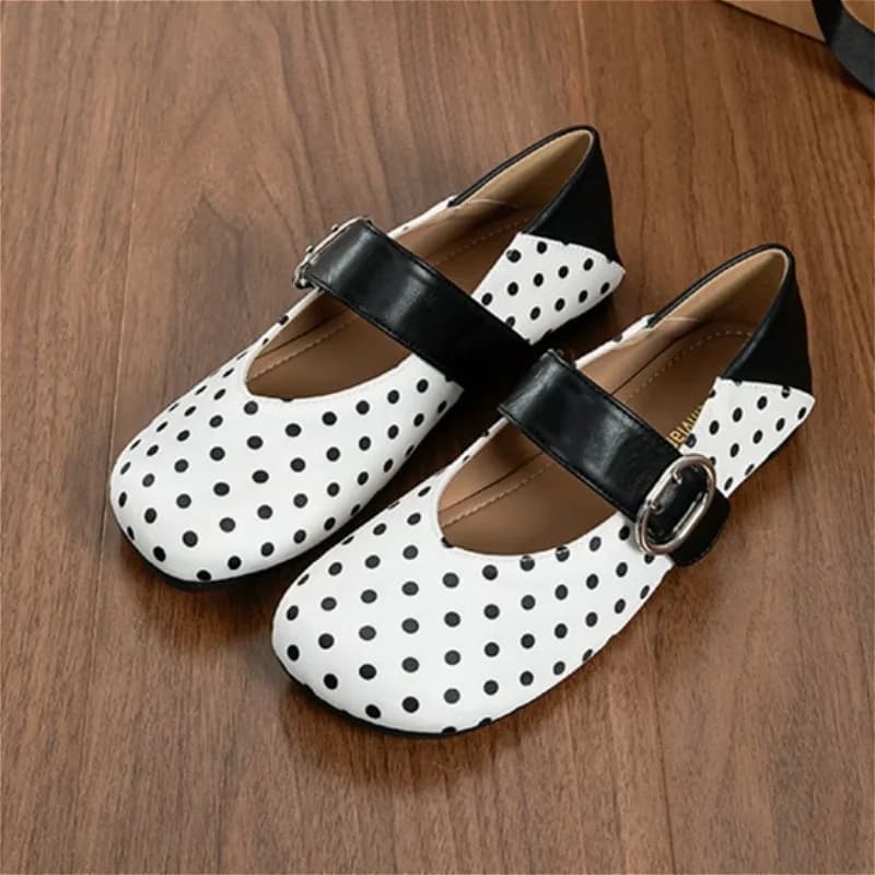 Marque daim ballerines femmes rétro boucle de ceinture peu profonde bout rond confort chaussures décontractées élégant concepteur Mary Jane