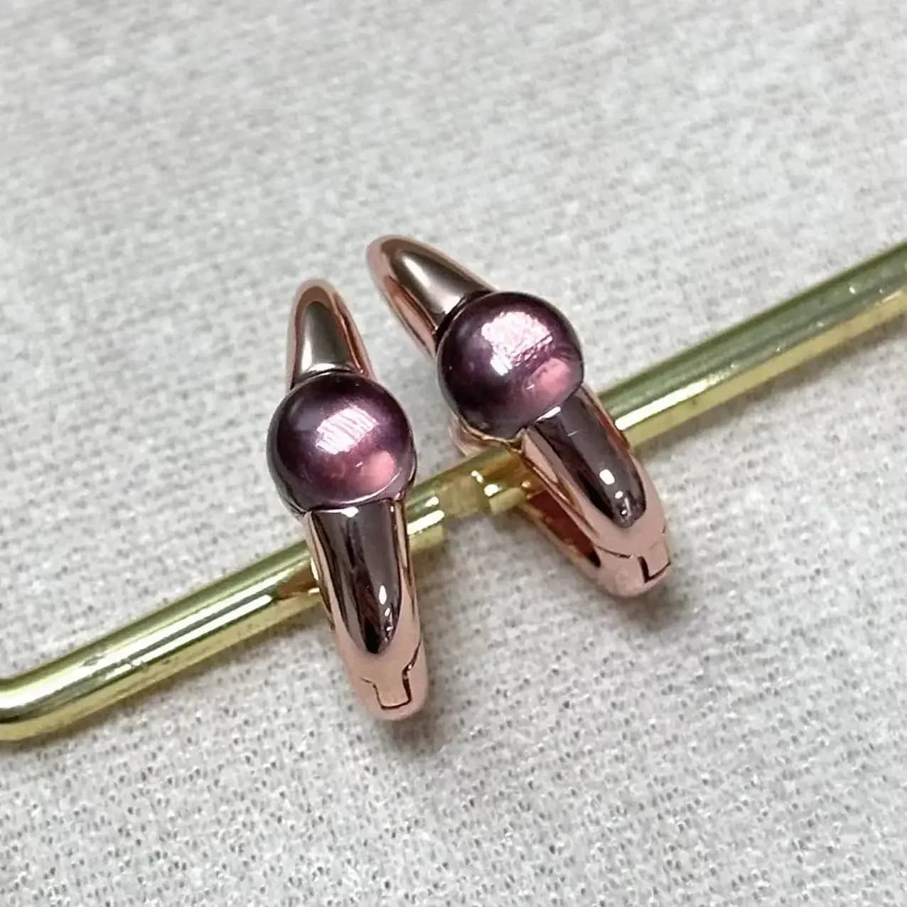 Boucles d'oreilles rondes en cristal d'Alanding Yst pour femmes, bijoux fantaisie, couleurs bonbon, haute qualité, 6mm