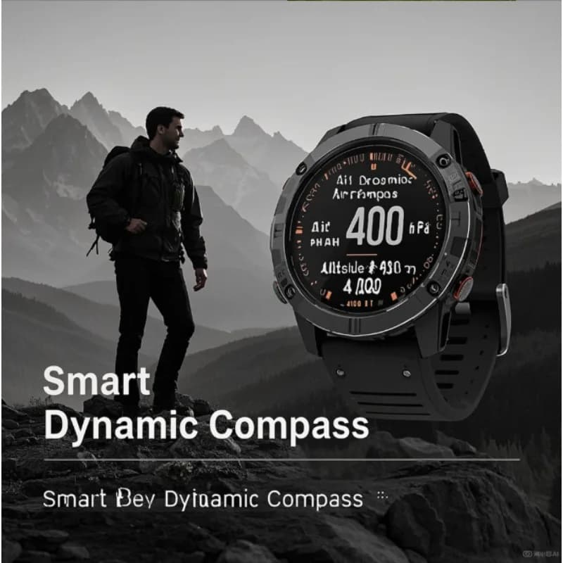 Positionnement GNSS double bande L1/L5, étanchéité 10ATM, pour la Navigation par Satellite pour les Applications marines et extérieures, montre