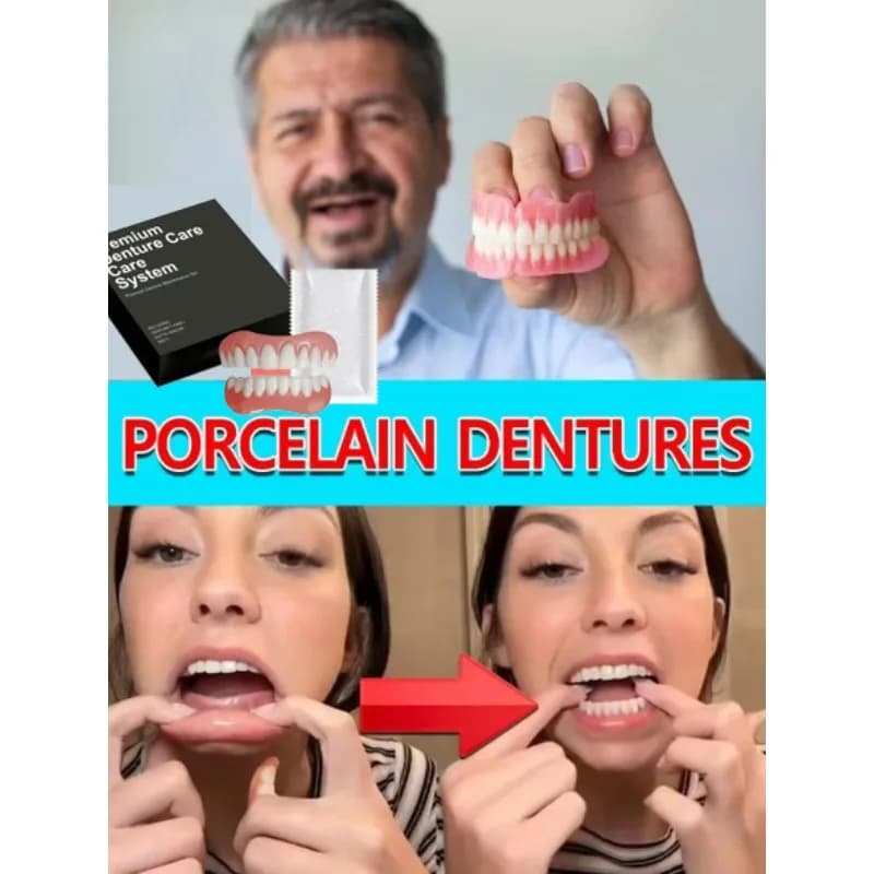 Fausses dents en silicone, facettes dentaires supérieures et inférieures, pour un sourire parfait, prothèses dentaires, dents artificielles,