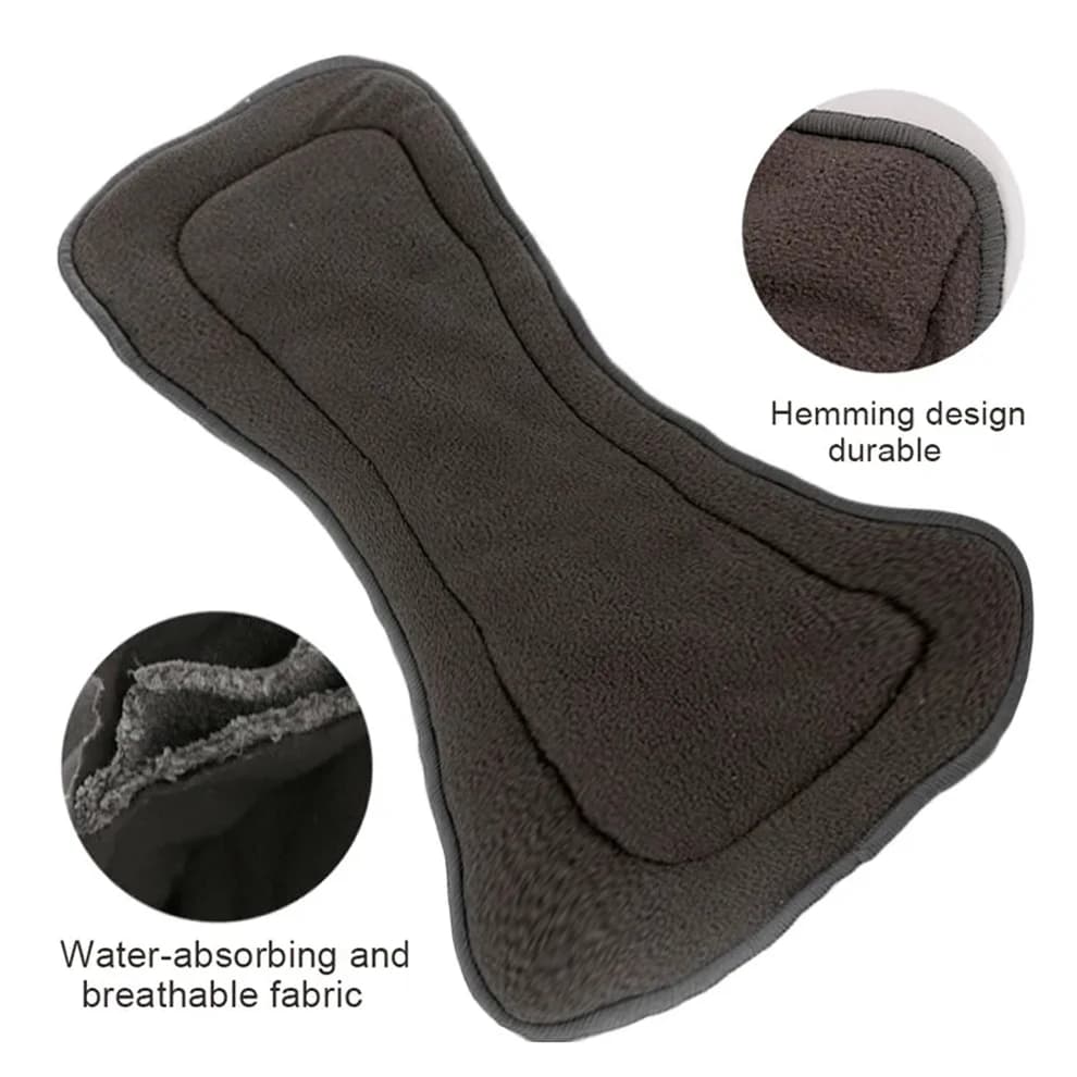 Inserts de couches lavables réutilisables, Inserts en coton de bambou, doublures Boosters pour Incontinence urinaire, couverture de couches pour