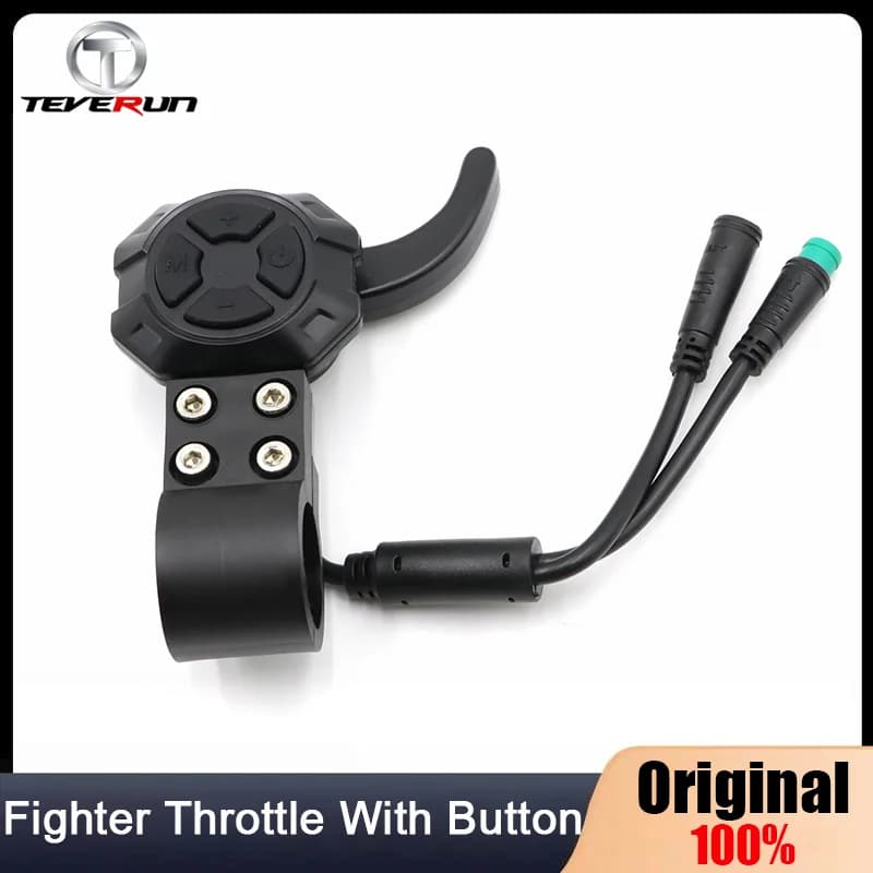 Joli d'accélérateur d'index de Teverun Fighter Mini Pro, interrupteur d'accélérateur de scooter électrique, lame et droite, Original