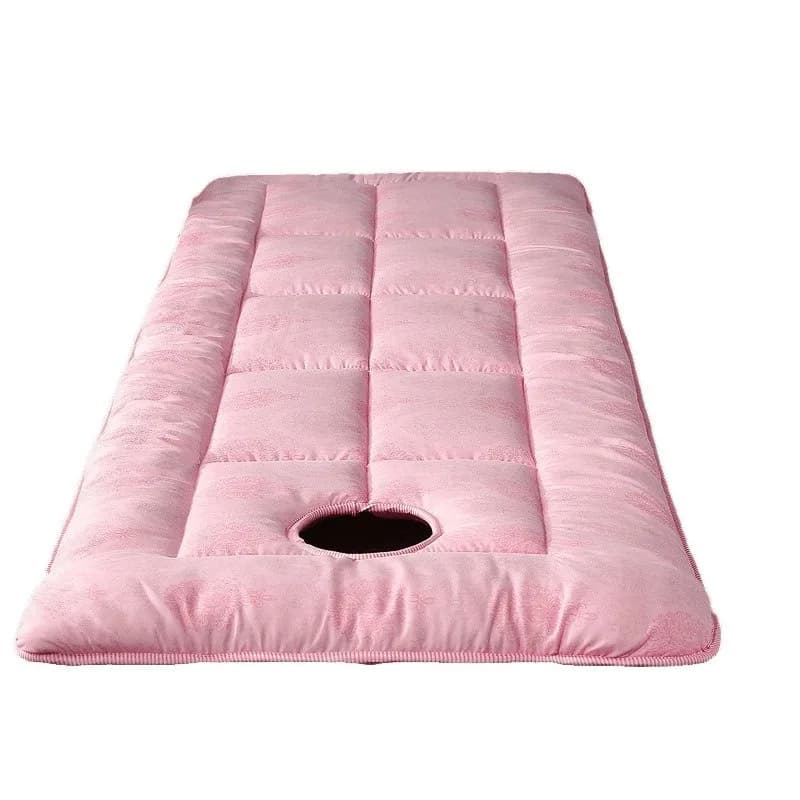 Matelas épais pour Salon de beauté, coussin de Table de Massage antidérapant avec trou pour le visage, housse étanche de qualité hospitalier pour