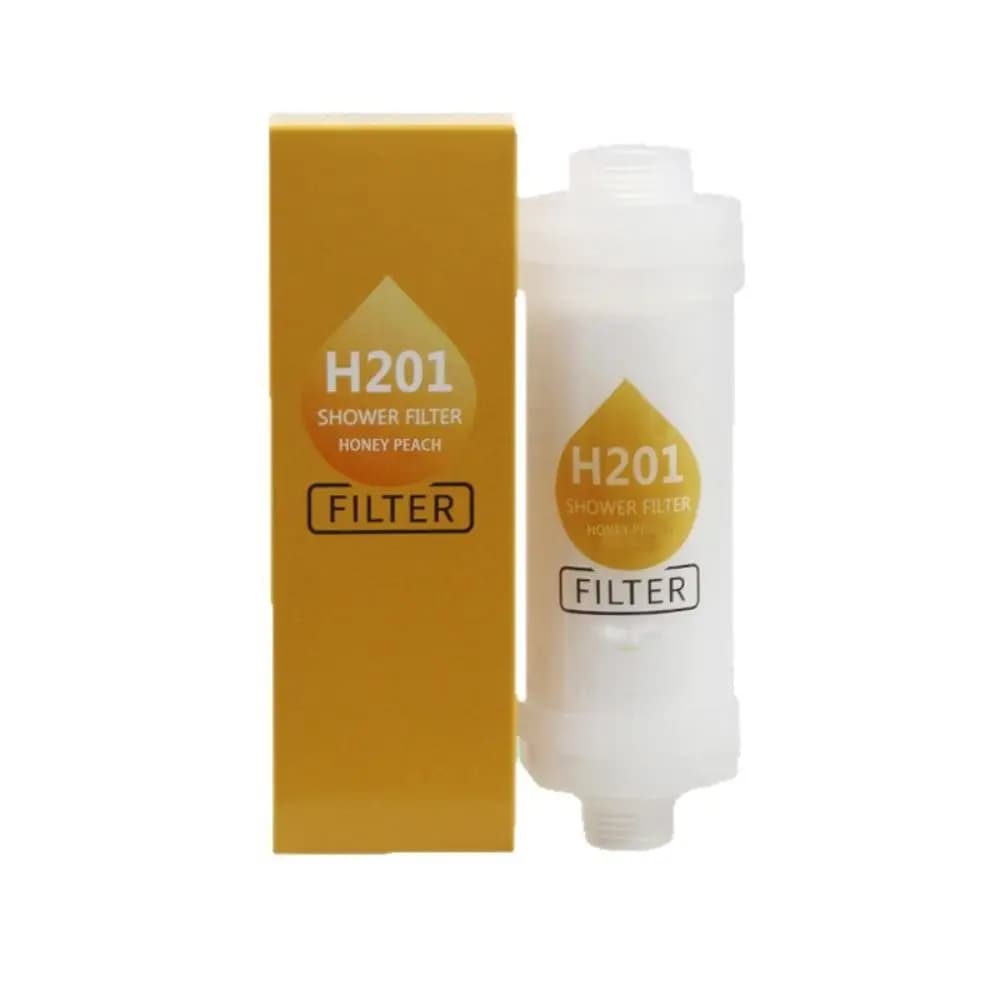 Filtre de Douche Haute Pression à la Vitamine C pour Soins de la Peau, Parfum Lavande, Qualité Spa, Déchloration et Adoucisseur d'Eau
