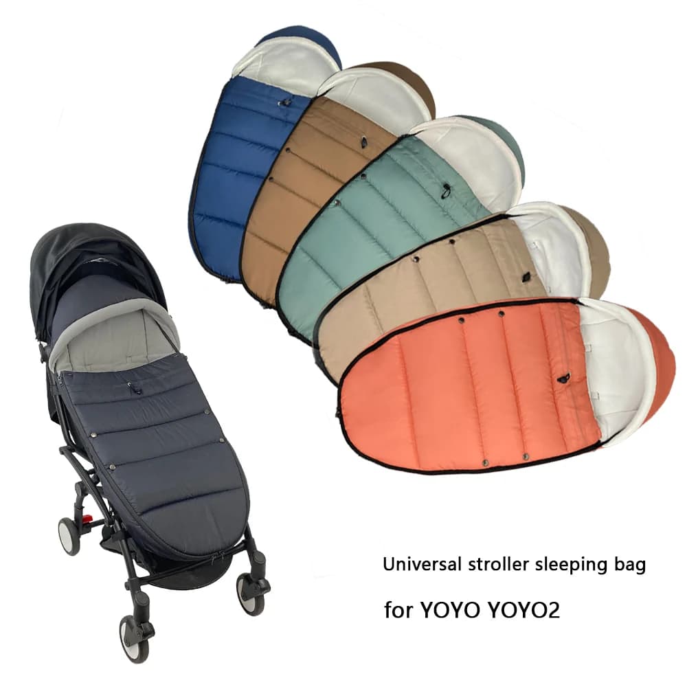 Chancelière universelle pour poussette de bébé, sac de couchage chaud, anti-neige, Babyzen Yoyo, hiver, 6-36m