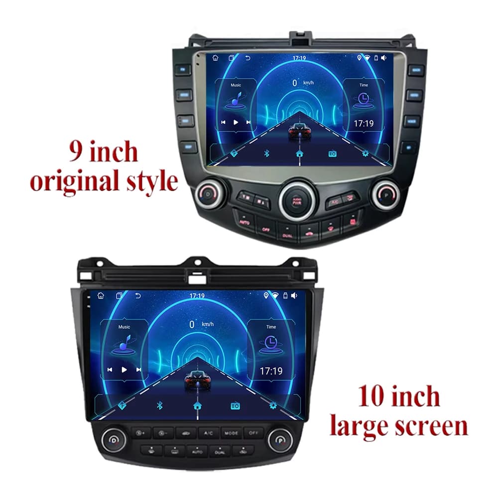Android 16 pour Honda Accord 7 2003-2007 voiture Android Dvd Auto Radio stéréo unité principale lecteur multimédia GPS Navigation 5G wifi