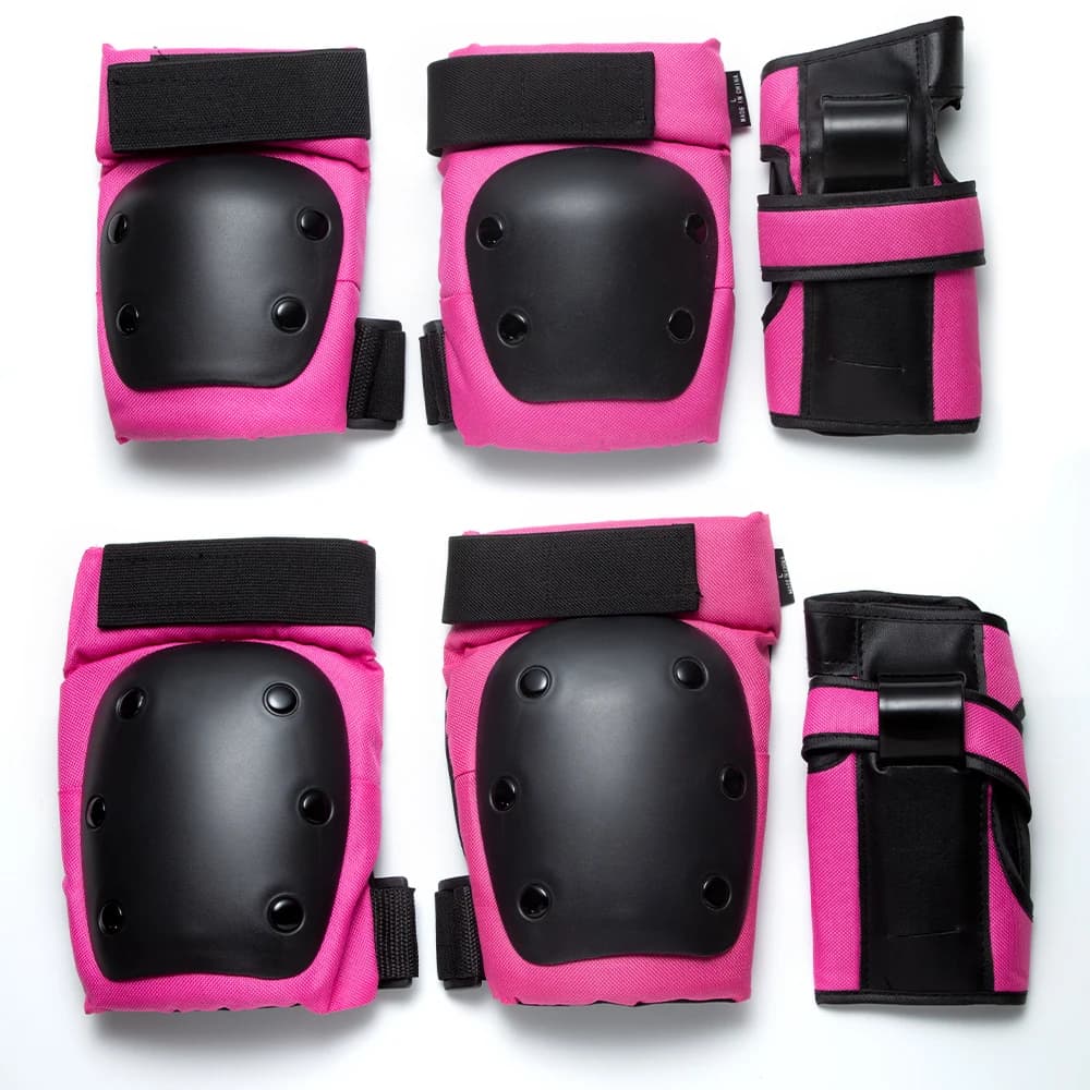 Genouillères et coudières 6 en 1 avec protège-poignets, ensemble d'équipement de protection pour skateboard pour jeunes adultes, pour skateboard