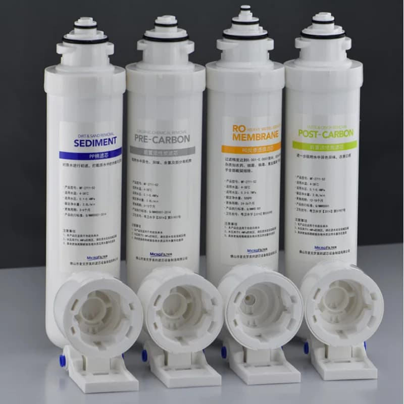 Purificateur d'eau à la maison d'épurateur d'eau de cartouche encliquetable PP-UDF-CTO-RO-T33-five l'étape E2 modèle