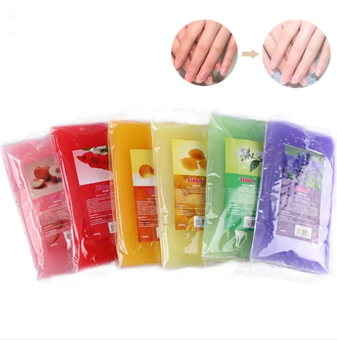 Cire de paraffine pour mains et pieds, 450g, cire douce pour Machine chauffante, traitement hydratant pour Spa, soins pour la peau, nourrissant en