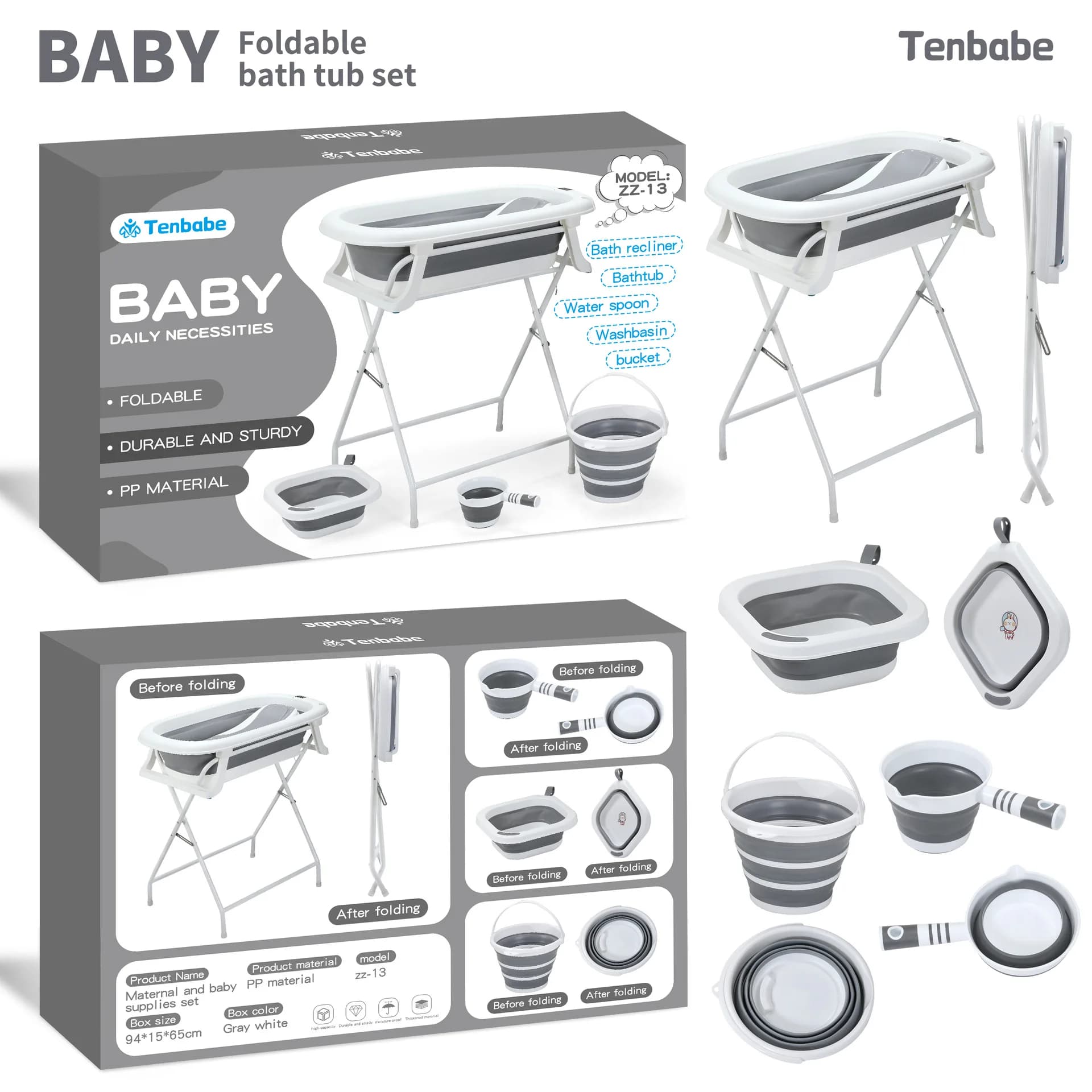 Support de baignoire pliable pour nouveau-né, table de bain pour bébé, ensemble de baignoire, piste op gratuite