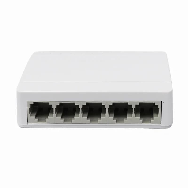Commutateur Ethernet Gigabit 5 ports, commutateur réseau de bureau 10/100/1000Mbps, Plug & Play, MDI/MDIX automatique, Hub LAN RJ45 pour le bureau et