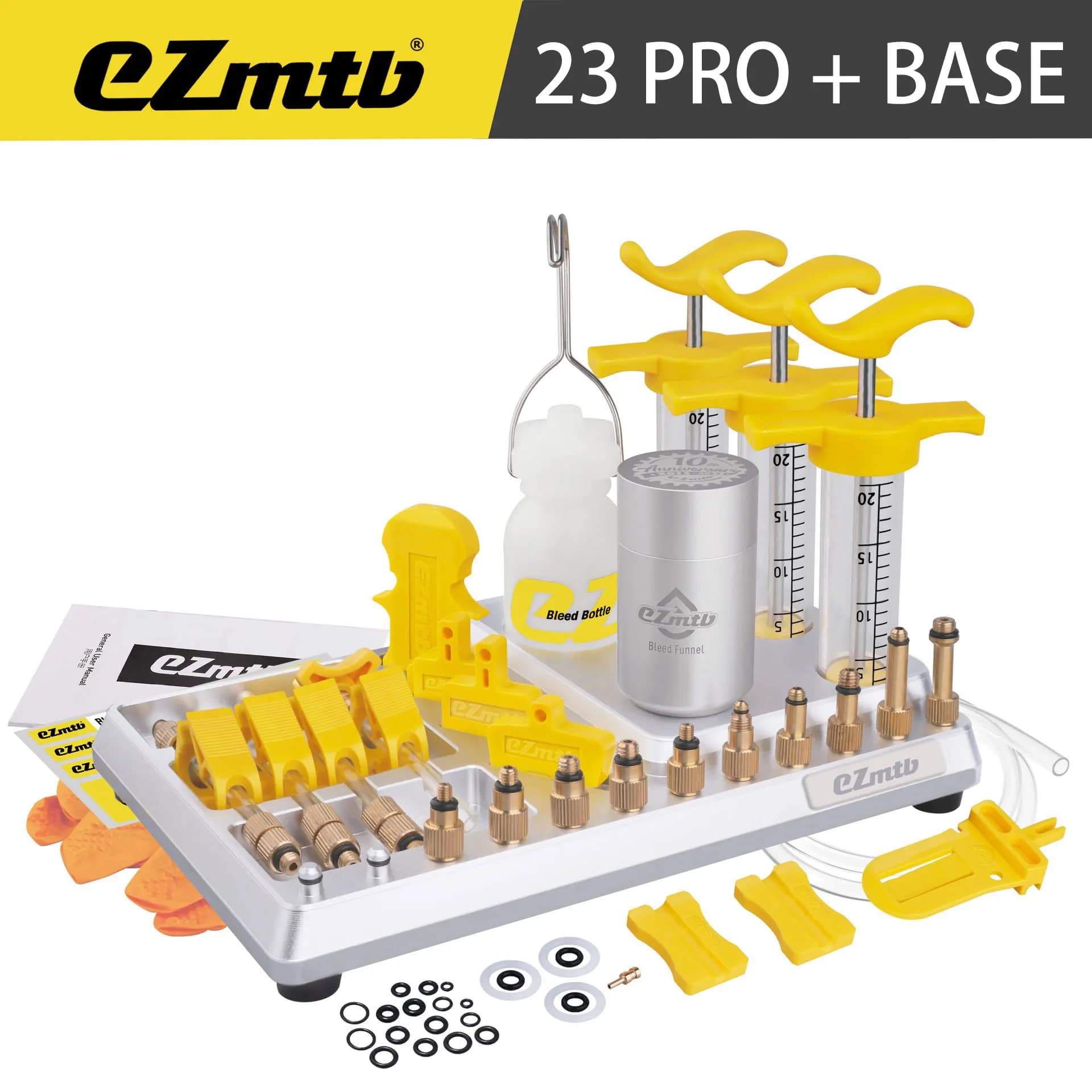 EZmtb – disque d'huile de frein à disque de vélo, changement d'huile et outil d'injection, entretien des freins polyvalent, Version universelle,