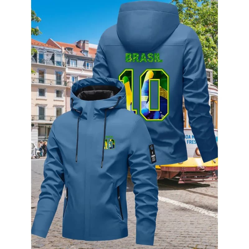 Nouvelle Veste Coupe-Vent Unisexe 2026 pour Couples, Qualité Supérieure, Toutes Saisons, Résistante au Vent, pour Randonnée en Extérieur, Modèle