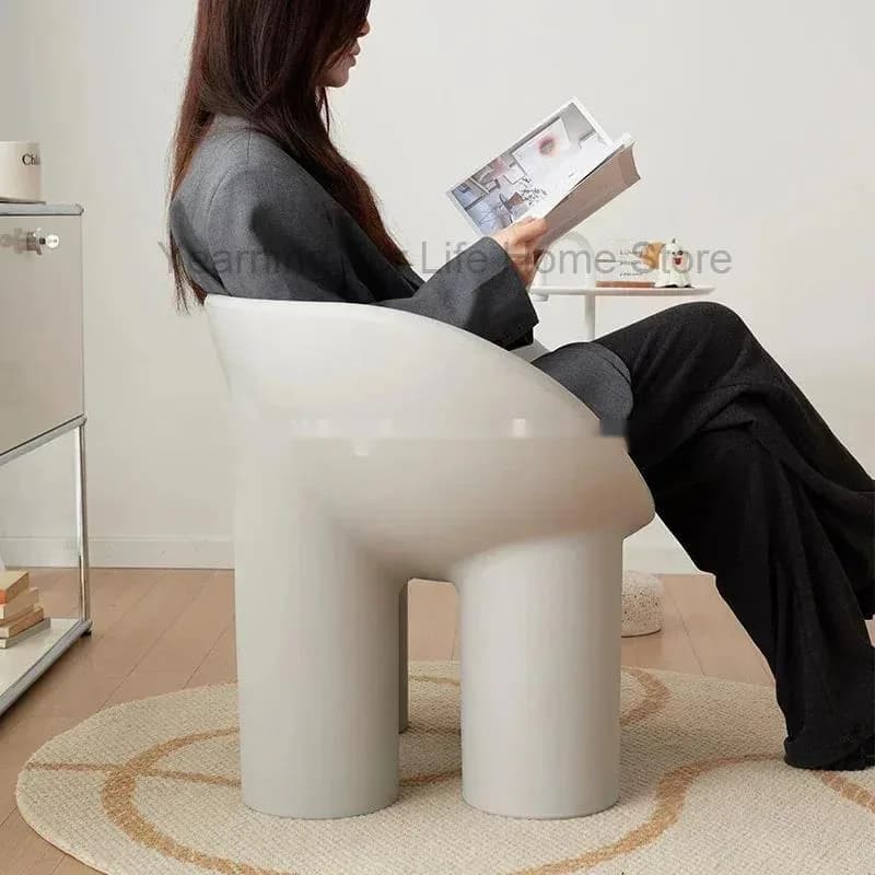 Roly Poly Chaise moderne canapé nordique Salon chaises Salon Salon paresseux ergonomique Relax concepteur luxe Chaise meubles de maison