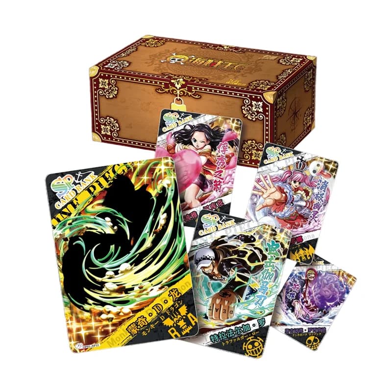 Nouveau jeu de cartes à collectionner une pièce Anime Luffy Zoro cartes de collections passe-temps cartes à collectionner pour enfants cadeaux