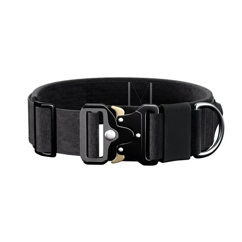 Collier de chien tactique Durable, laisse de Police tactique, collier de chien militaire réglable pour petits, moyens et grands chiens