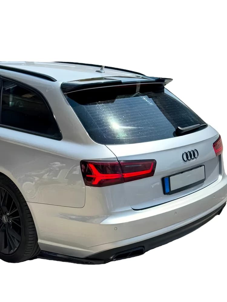 Aileron de toit pour Audi A6 RS6 4G C7 2011 à 2018, style Avant Sportsline, aileron arrière central, becquet de haute qualité en ABS, kit