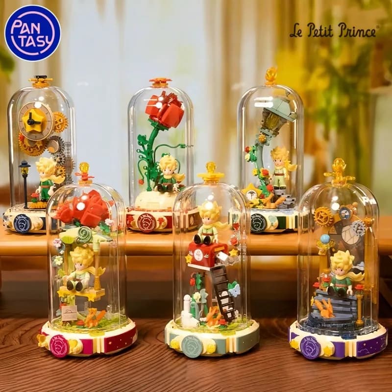 Pantasy Le Petit Prince Série Éternelle Saison 2 Blocs de Construction Modèle à Assembler Balançoire Rose Pendentif Voyage dans le Temps Jouet