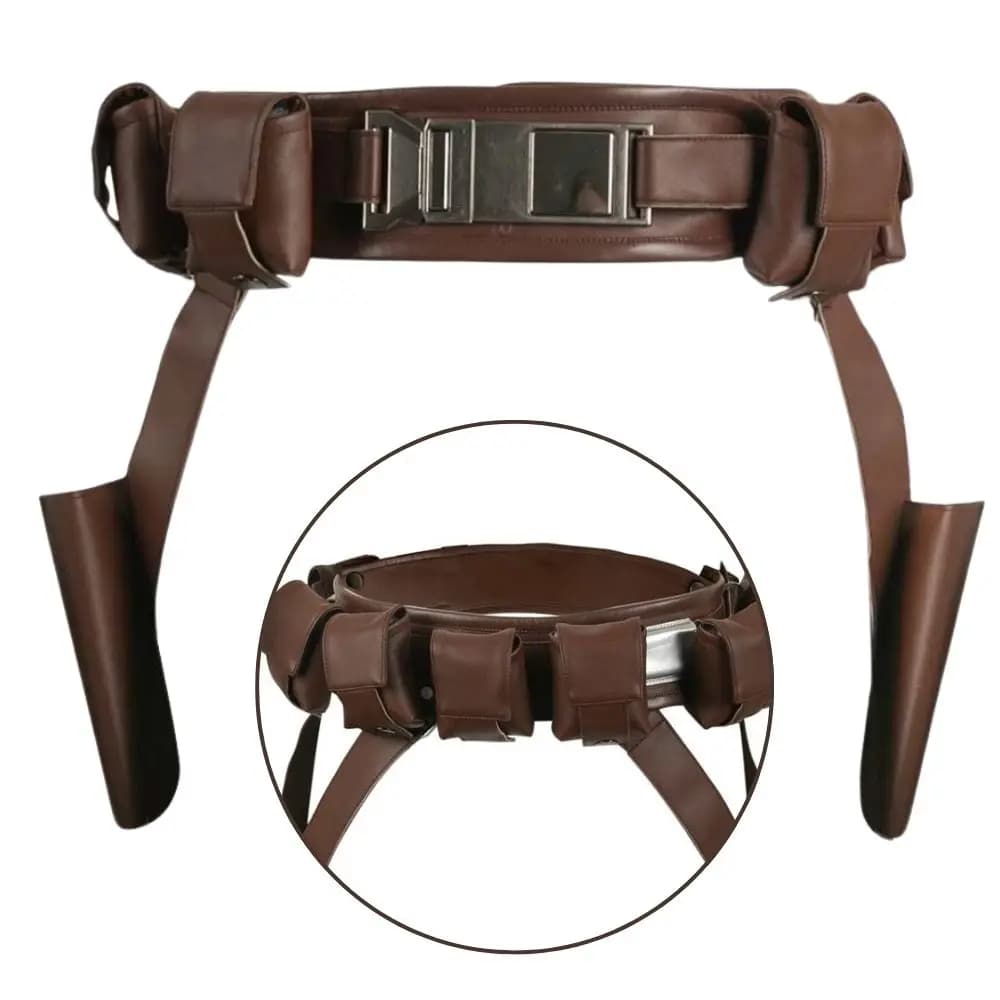 Fantrenfor- Ceinture Cosplay Katan pour Femme Adulte, Holster TV Bounty Hunter, Accessoires de Costume d'Halloween, Déguisement, Conception