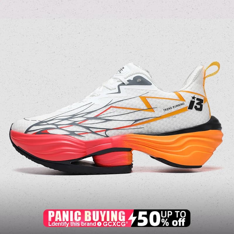 Chaussures de course planche de carbone spécialité Marathon hommes sport respirant léger femmes confortable athlétique antidérapant baskets