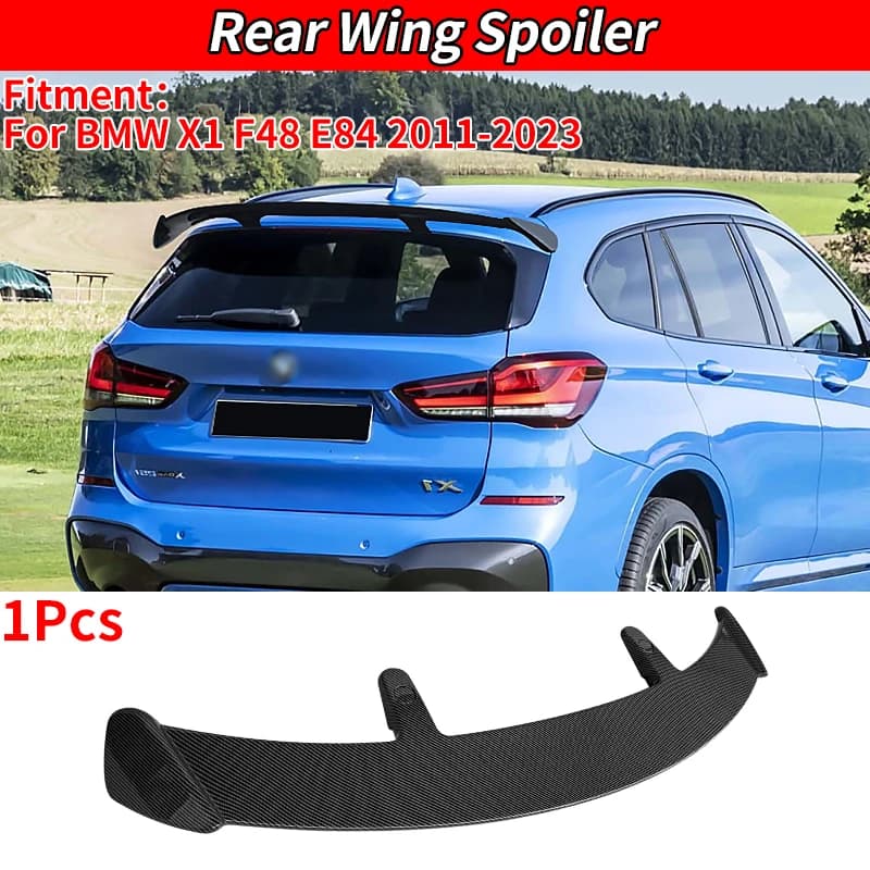 Spomicrophone de voiture en fibre de carbone pour BMW, aile arrière automatique, matériau ABS, accessoires extérieurs, haute qualité, bronchF48,