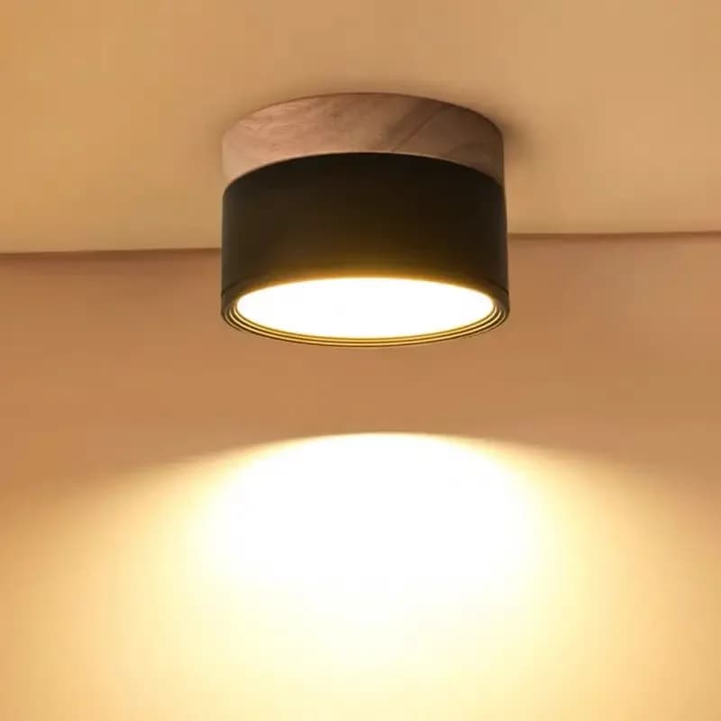 LED Downlight Dimmable 5W 7W 9W12W15W Led monté en Surface plafonnier nordique Spot pour Foyer intérieur, salon
