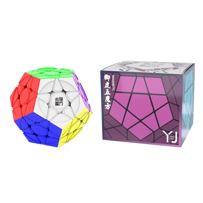 [JudyCube] YJ Yuhu Megaminx V2M Cube de vitesse magique magnétique sans autocollant Yongjun Yuhu V2M Cubo Magico Puzzle