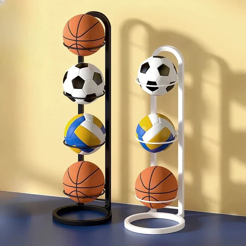 2/3/4/5 couches support de rangement de basket-ball intérieur enfants balles placées support Football volley-ball support de basket-ball balles